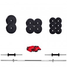 Набірна штанга та гантелі Iron Body 39,5кг