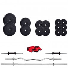 Набірна штанга з гантелями Iron Body 67,5 кг