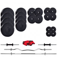 Набірна штанга з гантелями Iron Body 155кг