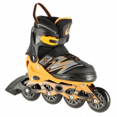 Роликові ковзани Nils Extreme NA11010 розм. S 31-34 чорно-оранжевий