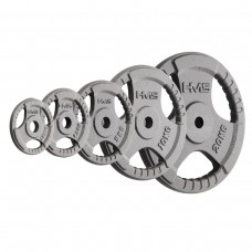 Диск чавунний з хватами 31мм HMS THM1 Hammertone 1.25кг