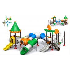 Ігровий комплекс-майданчик для дітей Castle Seies HDS-CB107