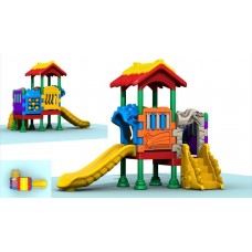 Ігровий комлекс-майданчик для дітей All Plastic Series HDS-QS028