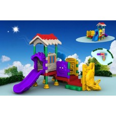 Ігровий комлекс-майданчик для дітей All Plastic Series HDS-QS001