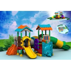 Ігровий комлекс-майданчик для дітей All Plastic Series HDS-QS002