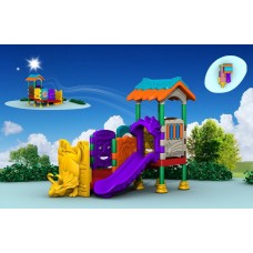 Ігровий комлекс-майданчик для дітей All Plastic Series HDS-QS004