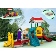 Ігровий комлекс-майданчик для дітей All Plastic Series HDS-QS005