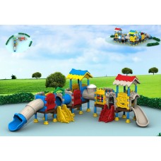Ігровий комлекс-майданчик для дітей All Plastic Series HDS-QS006