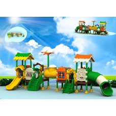 Ігровий комлекс-майданчик для дітей All Plastic Series HDS-QS007