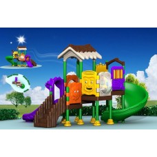 Ігровий комлекс-майданчик для дітей All Plastic Series HDS-QS008