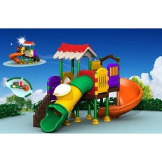 Ігровий комлекс-майданчик для дітей All Plastic Series HDS-QS011