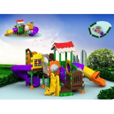 Ігровий комлекс-майданчик для дітей All Plastic Series HDS-QS012