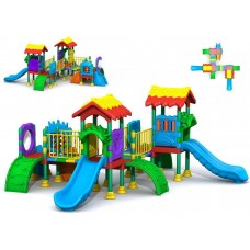 Ігровий комлекс-майданчик для дітей All Plastic Series HDS-QS022