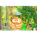 Ігровий комплекс "Ручок" (сталева стулка, декоративне панно "Сова") ТЕ701.1