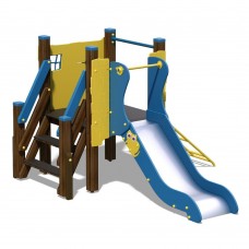 Ігровий комплекс жовто-блакитний «Чемпіон-1-NEW» InterAtletika T815 NEW