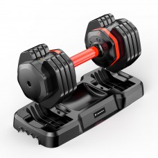Регульована одноручна гантель inSPORTline DuraBell® 6,5 – 24,5 кг