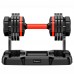 Регульована одноручна гантель inSPORTline DuraBell® 6,5 – 24,5 кг