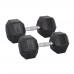 Набір шестигранних гантелей inSPORTline Hexsteel 2 x 3-40 кг