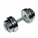 Гантельный набір FitLogic Home Dumbbell Chrome Set Box 20кг в чемодане