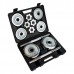 Гантельный набір FitLogic Home Dumbbell Chrome Set Box 20кг в чемодане