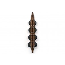 Гантелі з підставкою NOHrD SwingBel Board 2-8 Kg Set Classic Walnut Leather