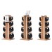 Гантелі з підставкою NOHrD SwingBel Tower 2-8 Kg Set Oxbridge Cherry Leather
