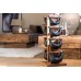 Гантелі з підставкою NOHrD SwingBel Tower 2-8 Kg Set Oxbridge Cherry Leather