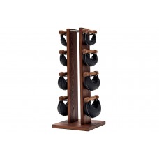 Гантелі з підставкою NOHrD SwingBel Tower 2-8 Kg Set Club Ash Leather