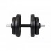 Гантелі Fit-On 2x16кг бітумні + рукавички