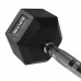 Гантель з фіксованою вагою HMS HEX Pro 47.5кг