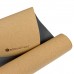 Килимок для йоги Ecowellness QB 8380 4мм кіркове дерево+гума