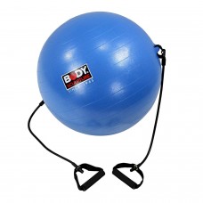 Body Sculpture м'яч гімнастичний з фітнес-гумою ANTI-BURST BB 001TR 65см