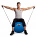 Body Sculpture м'яч гімнастичний з фітнес-гумою ANTI-BURST BB 001TR 65см