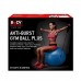 Body Sculpture м'яч гімнастичний з фітнес-гумою ANTI-BURST BB 001TR 65см