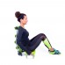 Коляска для мишок брюшного преса inSPORTline AB Perfect Twist, червона