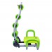 Коляска для мишок брюшного преса inSPORTline AB Perfect Twist, зелена