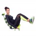 Коляска для мишок брюшного преса inSPORTline AB Perfect Twist, зелена