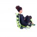 Коляска для мишок брюшного преса inSPORTline AB Perfect Twist, зелена