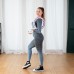 Хула-хуп магнітний HHM17 + пояс для схуднення BR163, білий