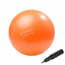 М'яч гімнастичний HMS YB02 Anti-Burst Orange 55см