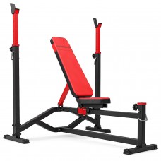 Лава для жиму з підсиленими стійками Marbo Sport MS-L105