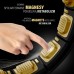 Хула-хуп з тягарцем HMS Set HHM13, чорно-золотий + пояс для схуднення