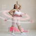 Хула-хуп з тягарцем PlusSize HMS HHW11 60-126 см, рожевий