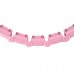 Хула-хуп з тягарцем PlusSize HMS HHW11 60-126 см, рожевий