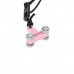 Хула-хуп з тягарцем PlusSize HMS HHW11 60-126 см, рожевий