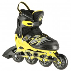Роликові ковзани Nils Extreme NA11010 розм. S 31-34 чорно-жовтий