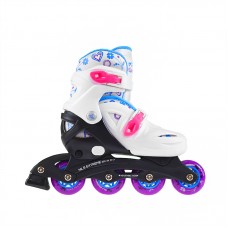 Дитячі роликові ковзани Nils Extreme NJ/NA0321A розм. S 26-30 білий