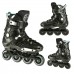 Роликові ковзани для слалому Nils Extreme NA20001 розм. 35 чорний