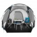 Туристичний намет Nils Camp NC6023 Skyland сірий