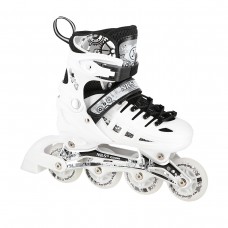 Роликові ковзани 2в1 Nils Extreme NH10905 LED розм. S 31-34 білий